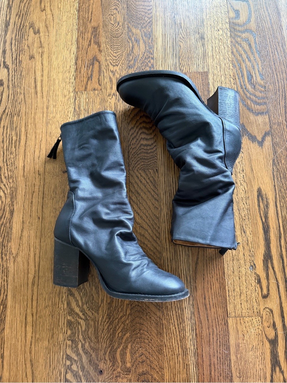 Free People Elle Block Heel Boots